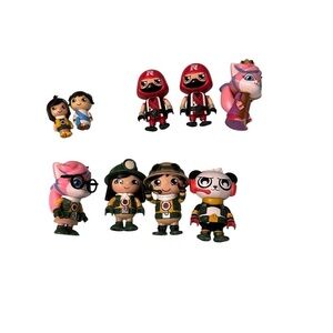 Ryan's World Lost City Action Lot of 9 Figures Set